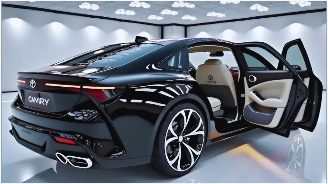 New Toyota Camry 2025 Luxury Sedan With 360° Camera, Hybrid Efficiency and 180 kmh Speed