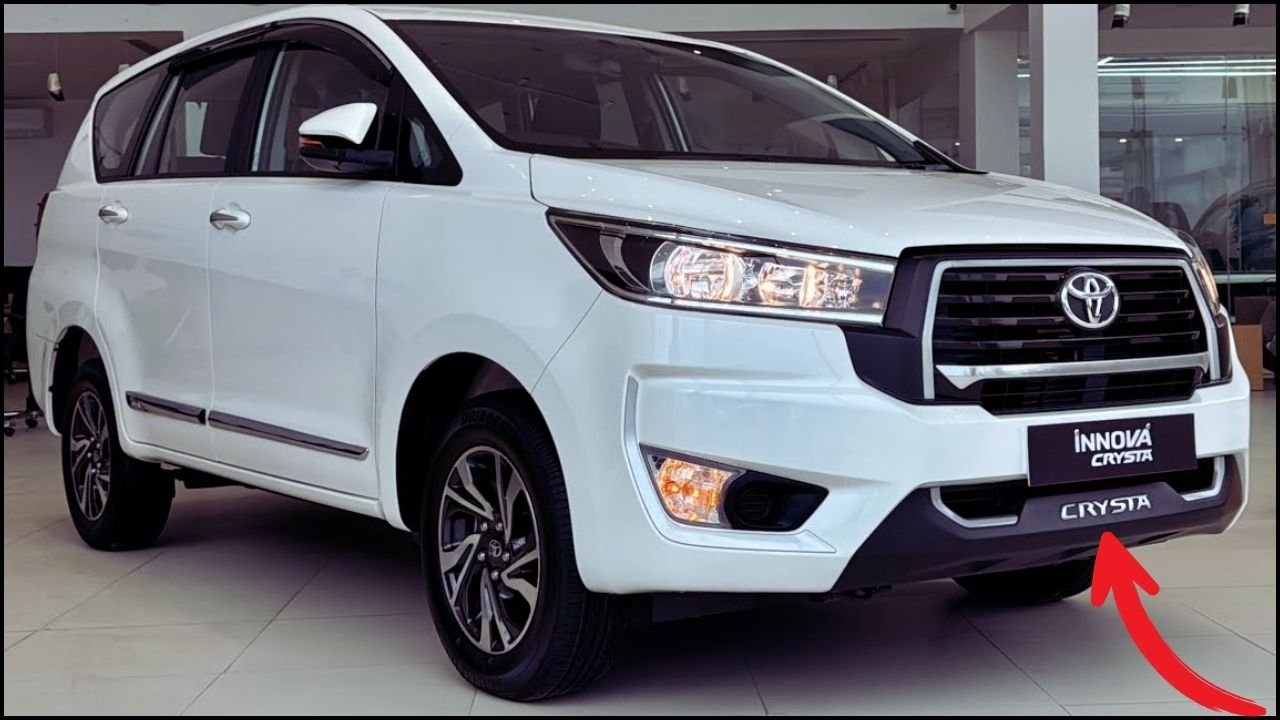 Toyota Innova Crysta 2025 New 7-Seater Car with 39 KML Mileage, Premium Features & Affordable Price